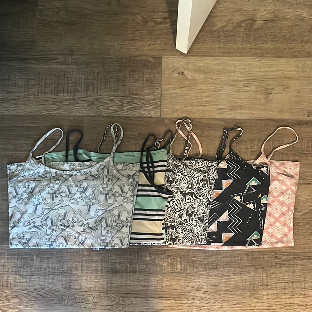 5 Camisole Spaghetti Strap Tops